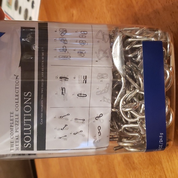 Metal puzzle collection Kids Toys 8 years plus Professor Puzzle - Picture 2 of 2